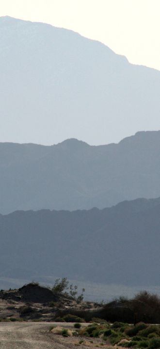 Blue Mountains above Ash Meadows NWR