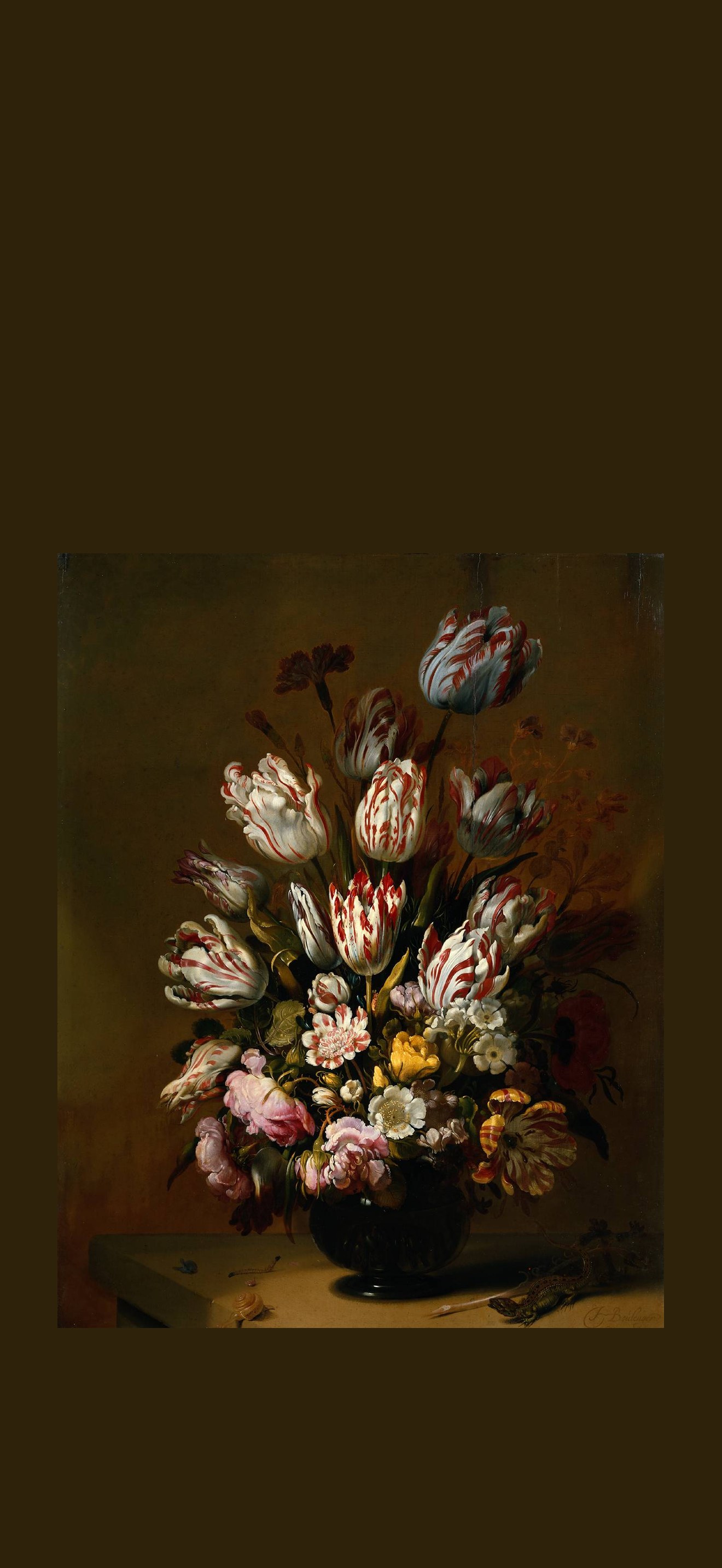Hans Bollongier - Stilleven met bloemen