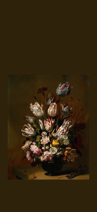 Hans Bollongier - Stilleven met bloemen
