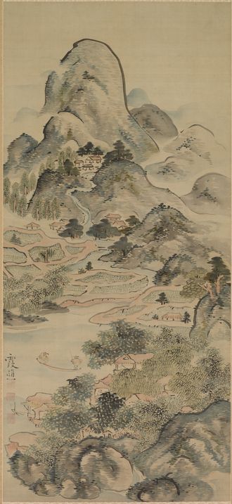 Fishing in a Springtime Valley