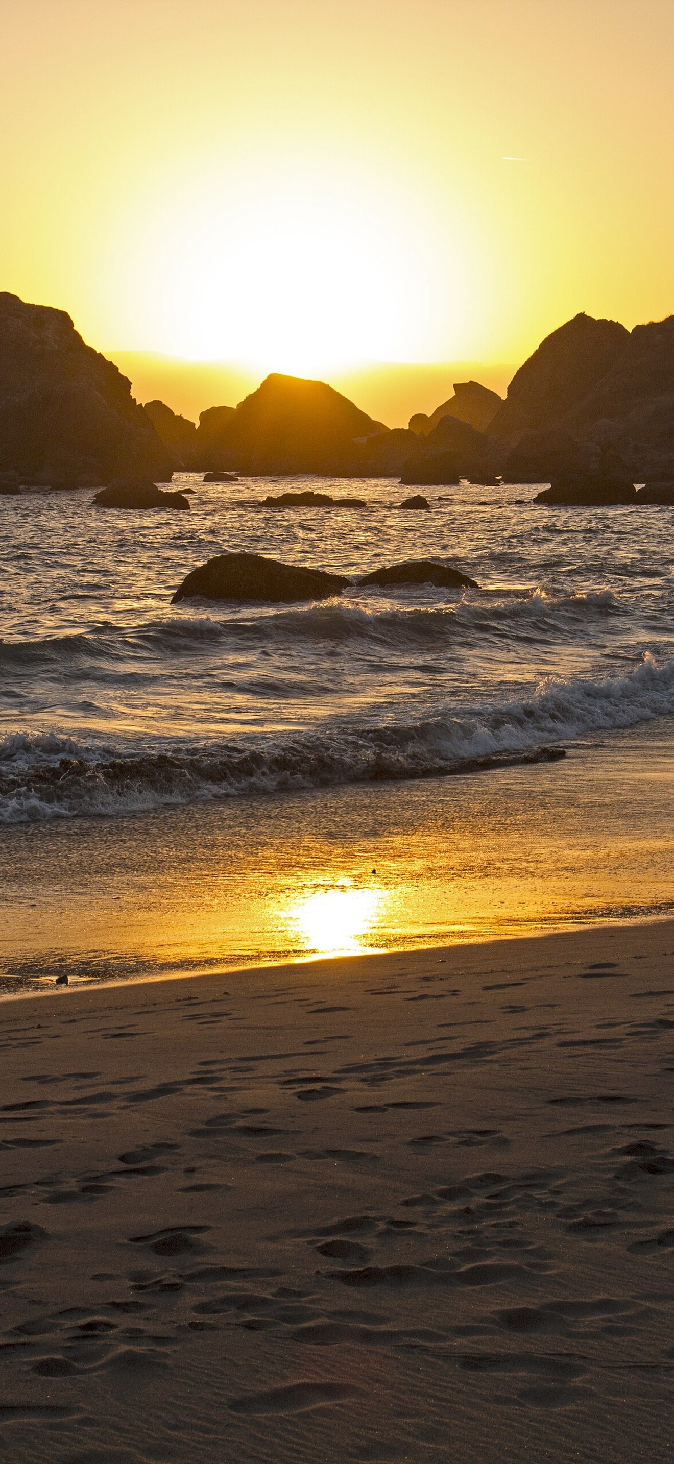 Sunset, Lone Ranch Beach, Oregon