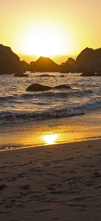 Sunset, Lone Ranch Beach, Oregon