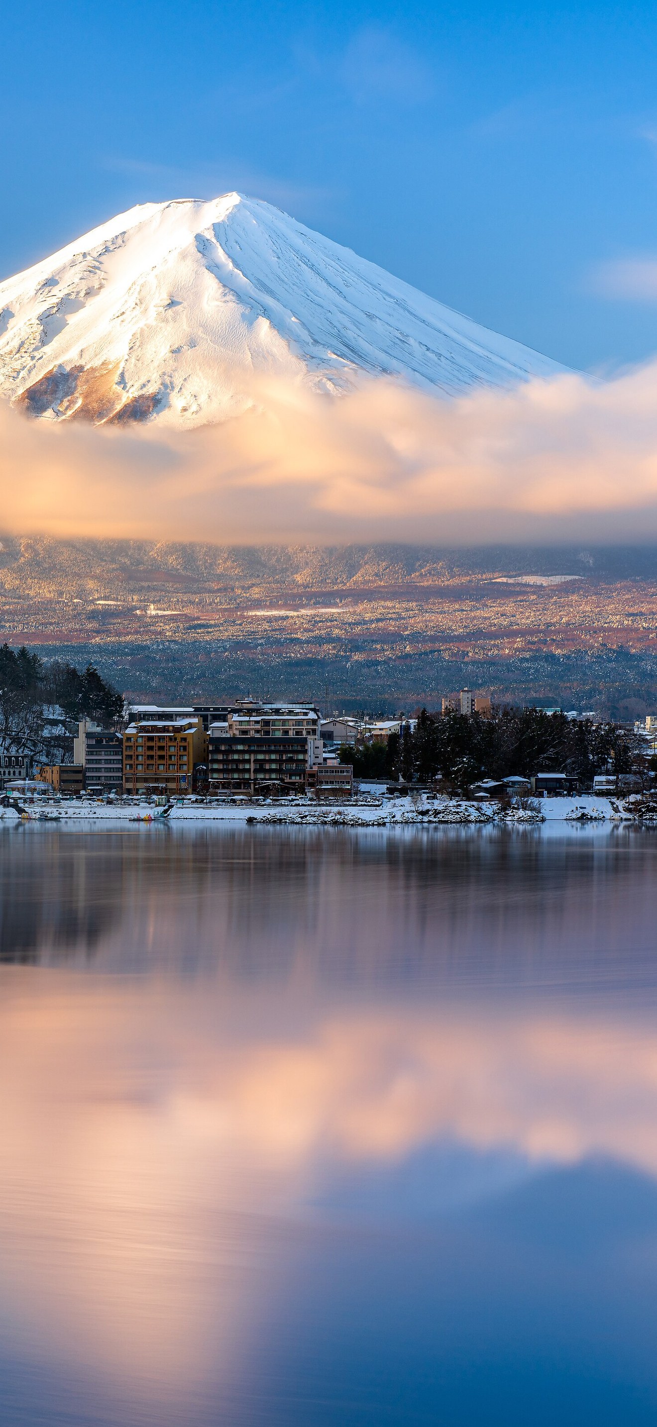 Sunrise with Mount Fuji
