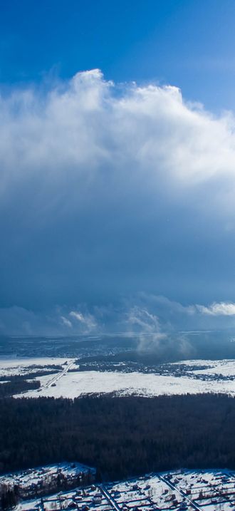 Sun above clouds (Unsplash)