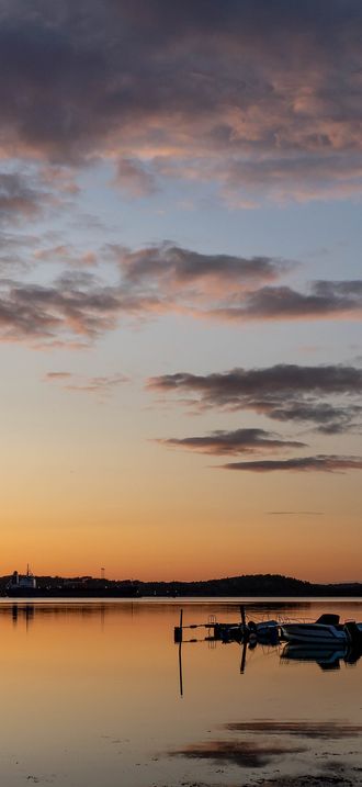 Sunset over Trommekilen from Norrkila 2