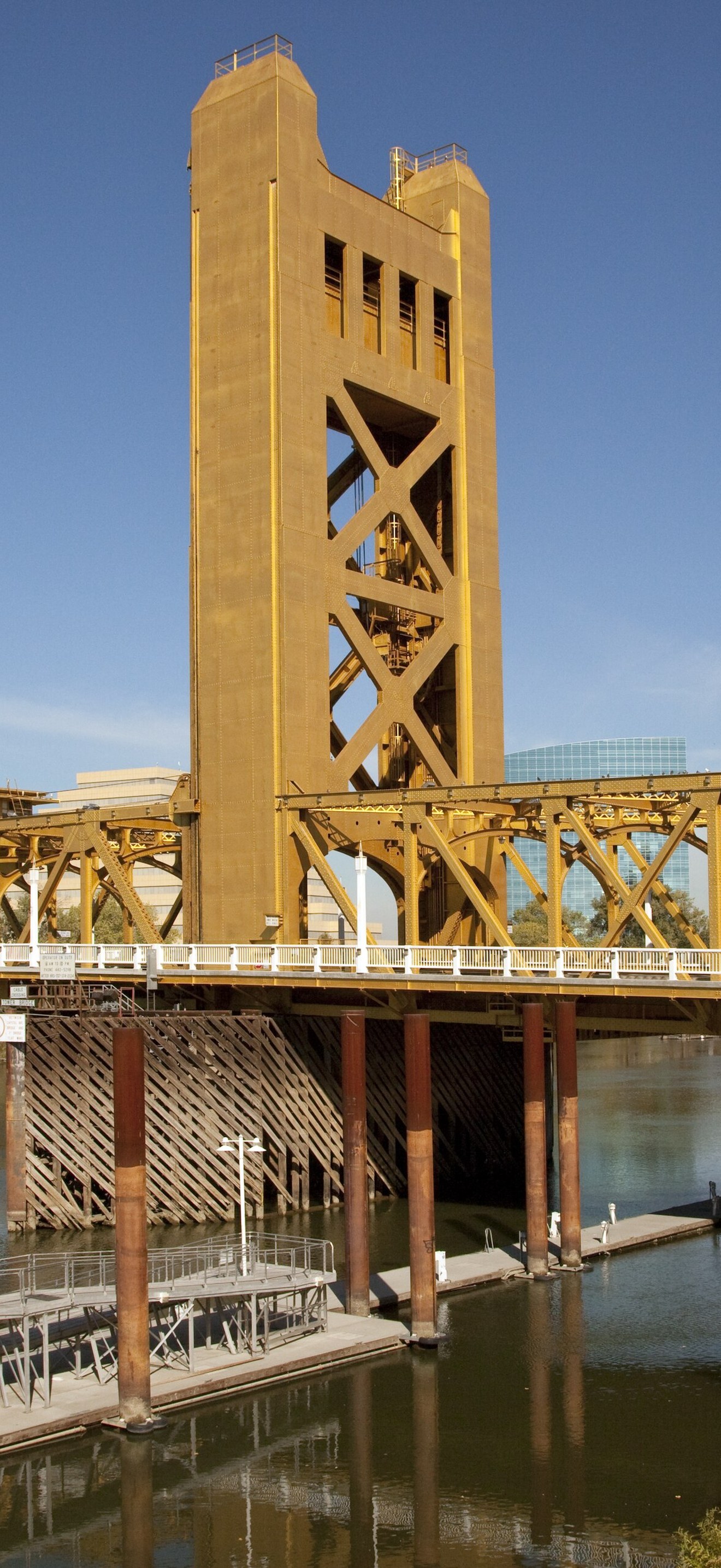 Historic Tower Bridge, Sacramento, California