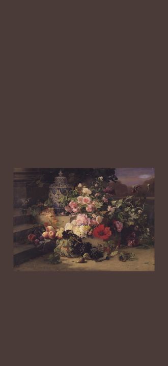 Frugt- og blomstermaleri