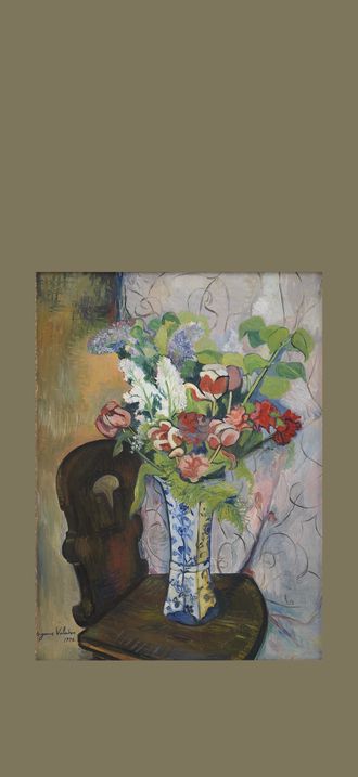 Forårsblomster i en vase