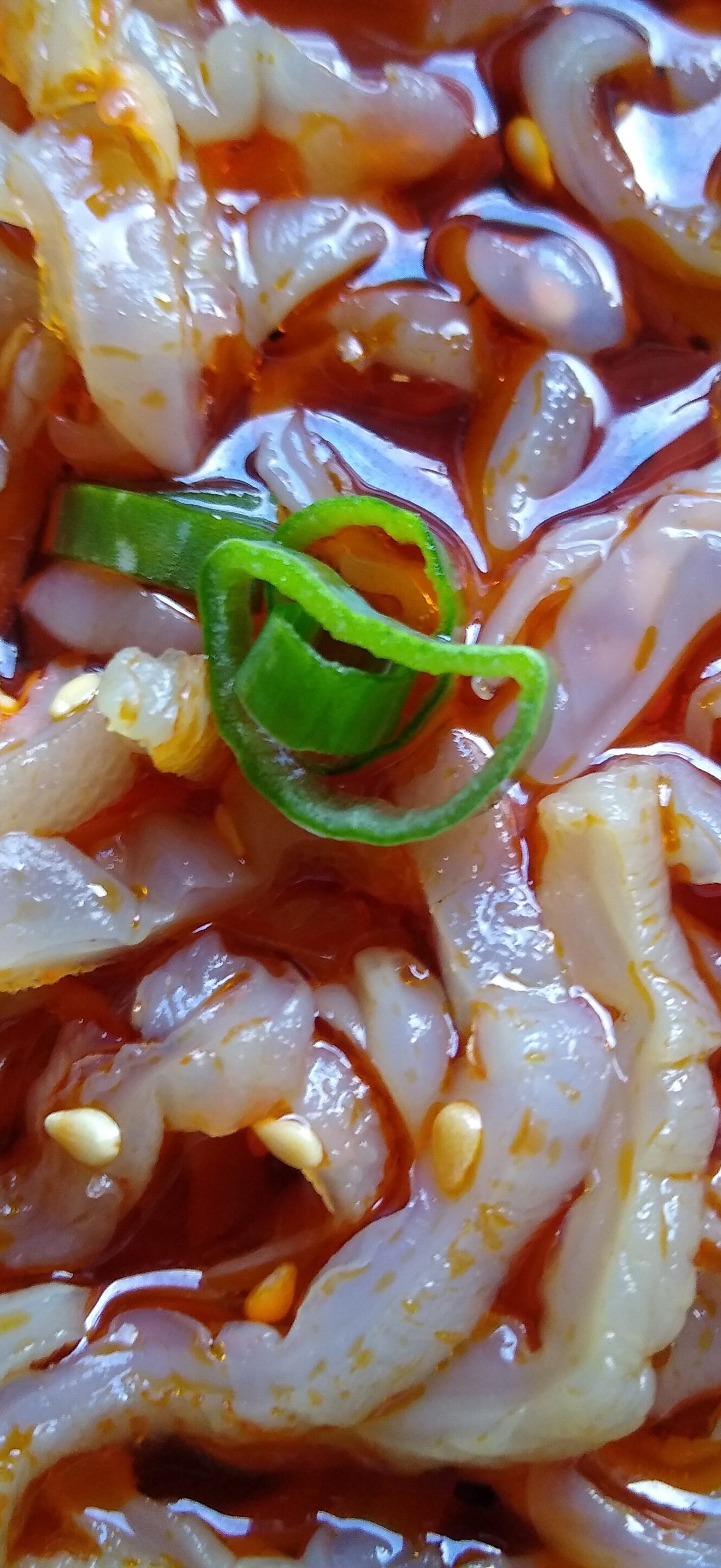 Jellyfish in chili oil