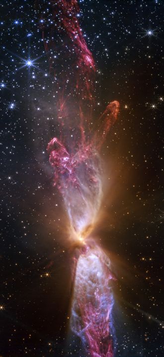 Actively forming star system Lynds 483
