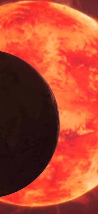 TRAPPIST-1 d (artist impression)