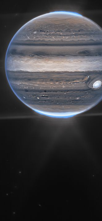 Jupiter Showcases Auroras, Hazes