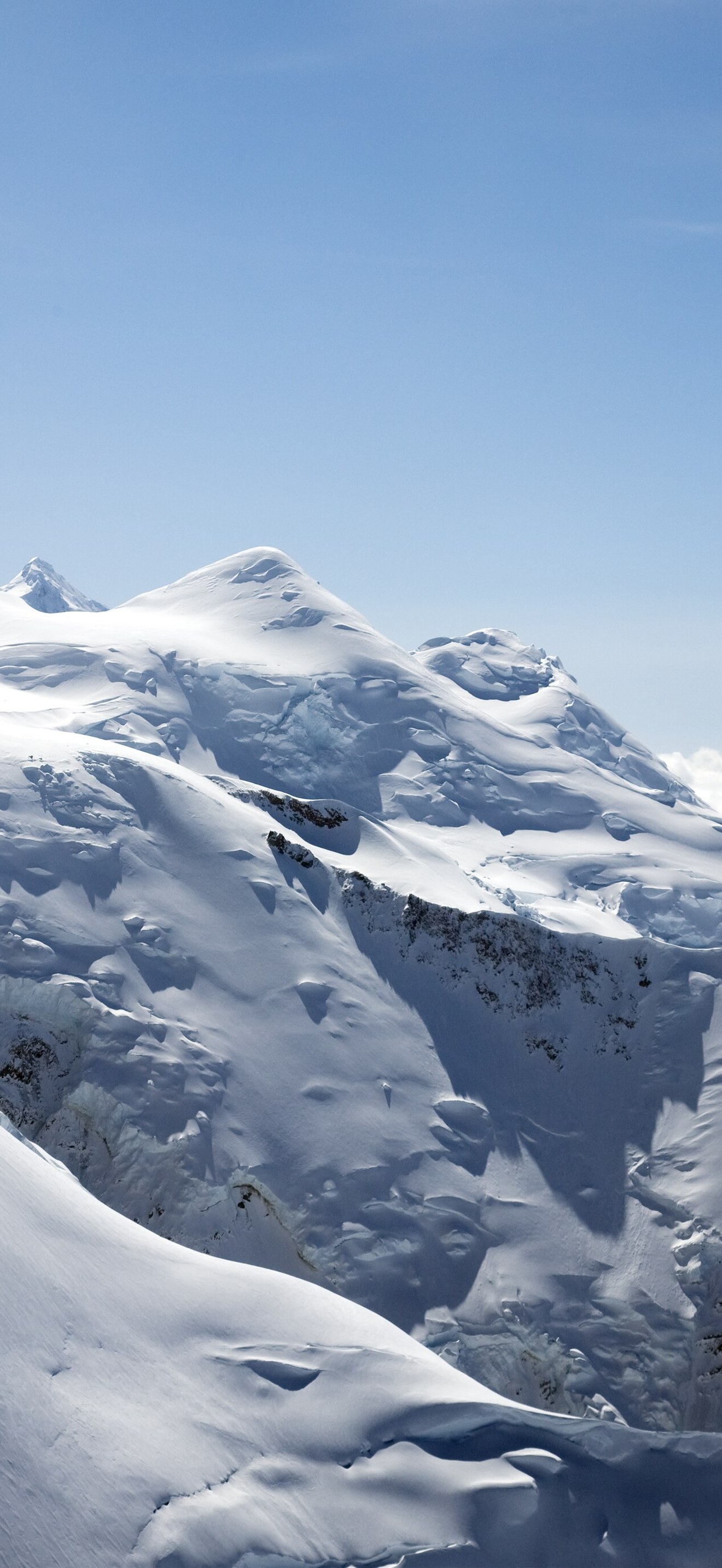 Sub-peaks of Denali, Mount McKinley. Denali National Park, Alaska